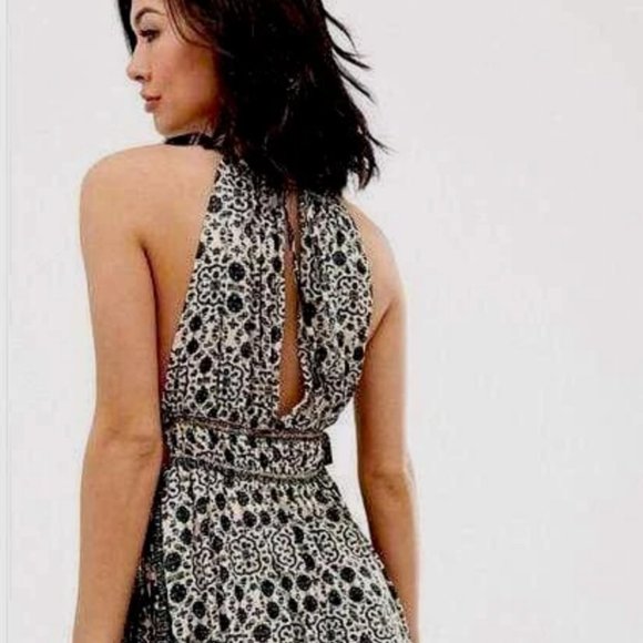 New Free People Summer Open Tie Side Dress/Tunic - Picture 7 of 7